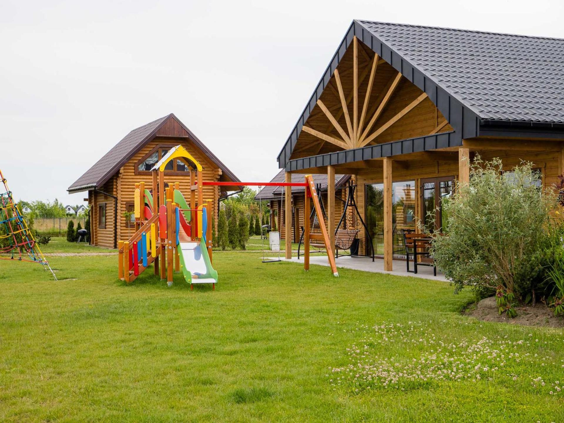 Wakacyjna Osada Vila Jeezierzany Exterior foto